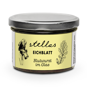 Blutwurst im Glas