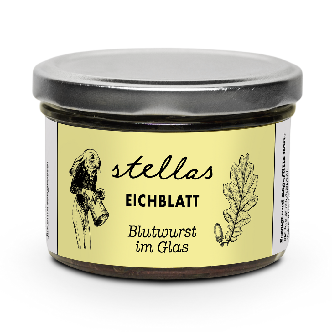 Blutwurst im Glas